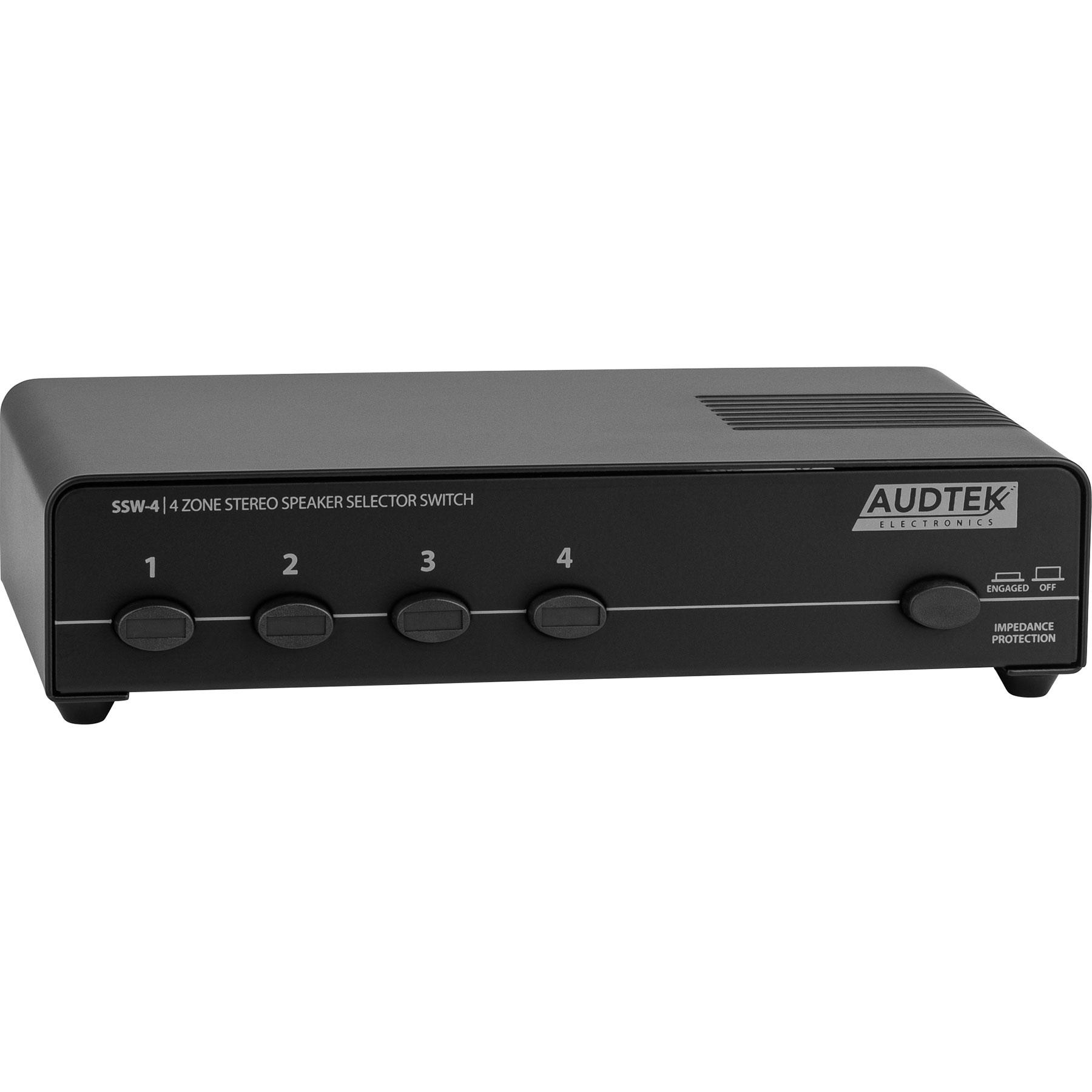 4 channel speaker store selector